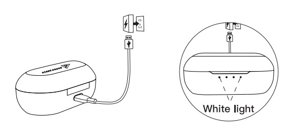 Boult Audio Truebuds User Manual - Charging for the charging case