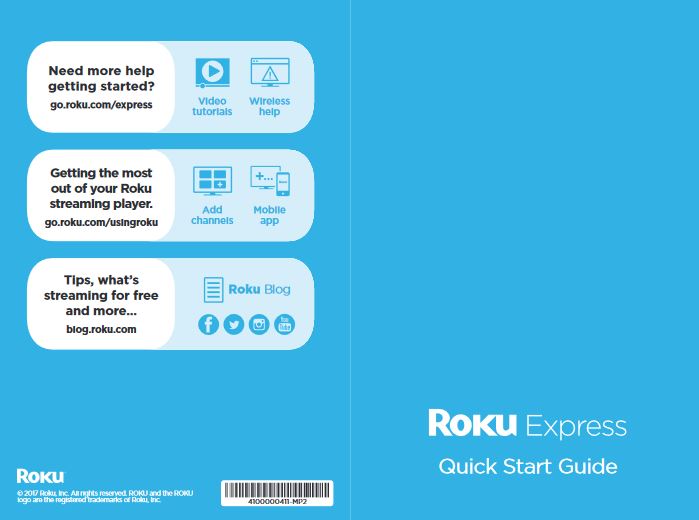 Roku Express - HD Streaming Media Player