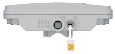 SMAWAVE SRW410-c LTE CPE Router - Insert a SIM Card to the Slot