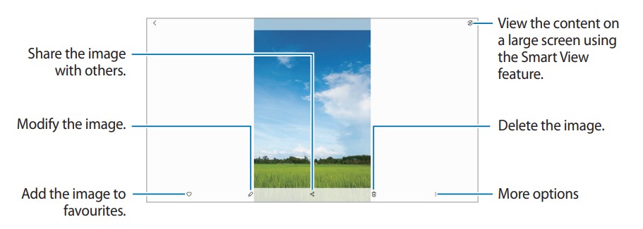 Galaxy Tab A8 (Wi-Fi) SM-X200 User Manual - View images