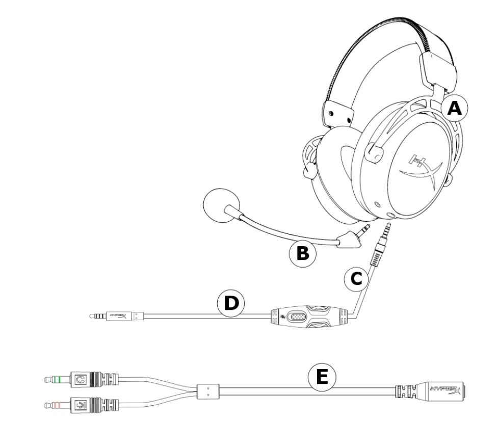 HyperX Cloud Alpha Headset User Manual - Overview