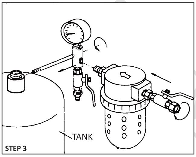 BORMANN BWR5131 Sand Blaster - Step 3