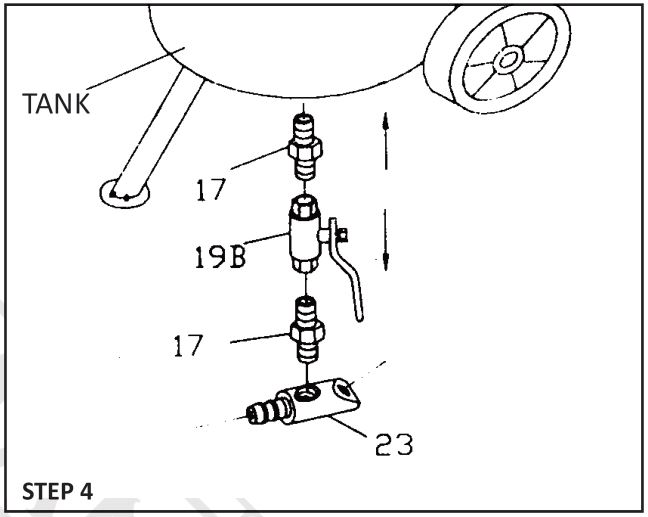 BORMANN BWR5131 Sand Blaster - Step 4