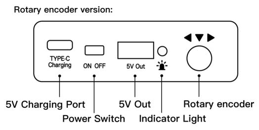 DEEPELEC DeepVNA 101 Handheld Vector Network Analyzer User Manual - Operation panel