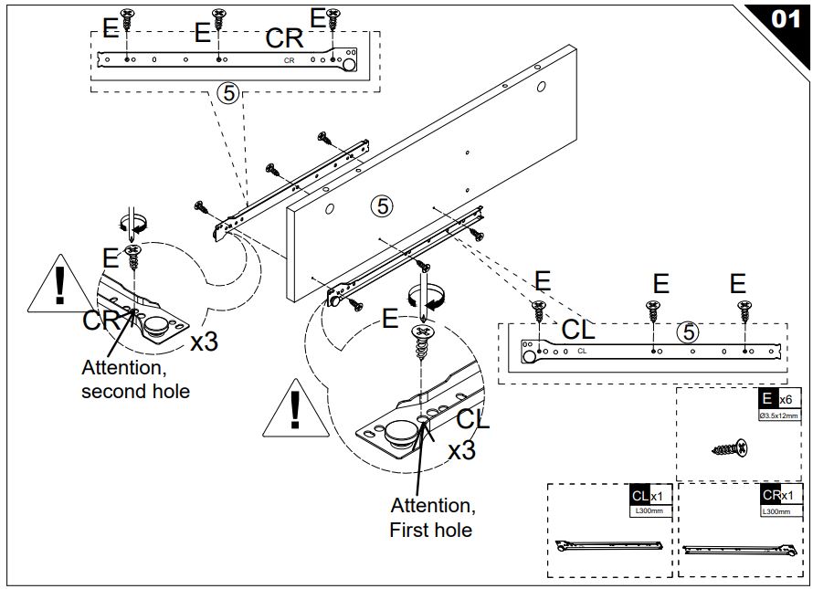 HOMEDEPOT KF210167-01 Rectangle Wooden Coffee Table User Guide - How To Install