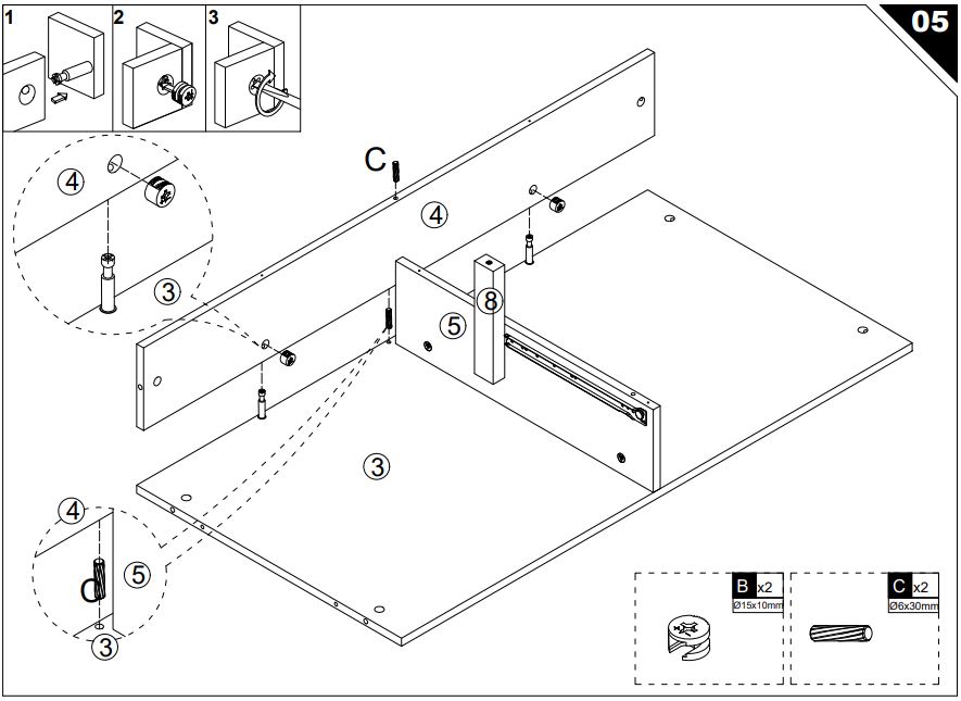 HOMEDEPOT KF210167-01 Rectangle Wooden Coffee Table User Guide - How To Install