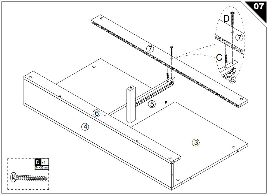 HOMEDEPOT KF210167-01 Rectangle Wooden Coffee Table User Guide - How To Install