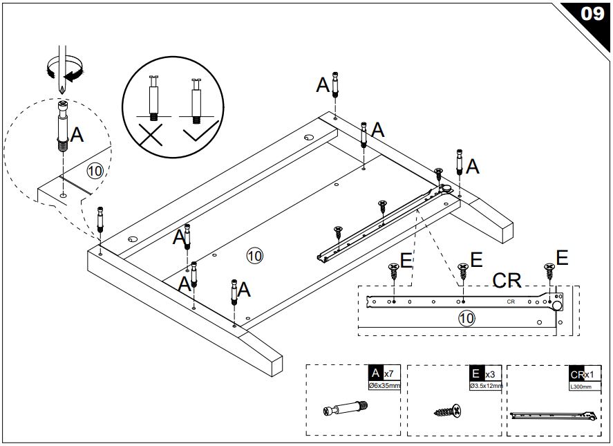 HOMEDEPOT KF210167-01 Rectangle Wooden Coffee Table User Guide - How To Install