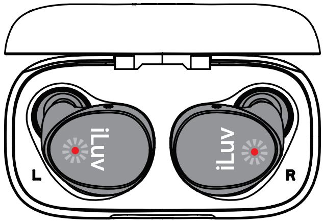 ILuv Bubble Gum True Wireless Air Stereo Earbuds User Manual - Earbuds