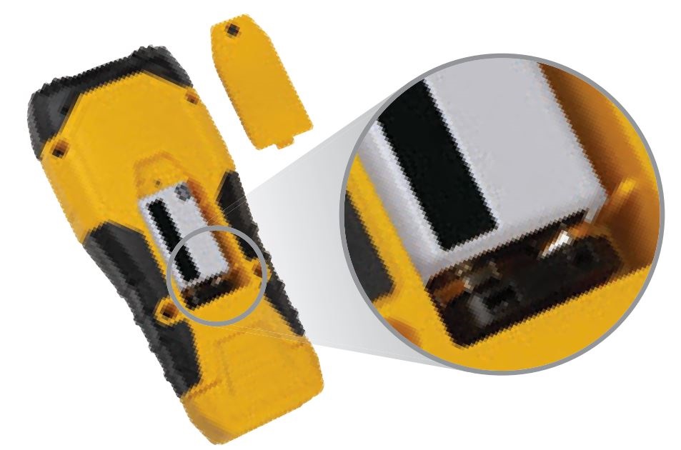 Klein Tools Scout Pro 3 Tester with Locator Remote Kit VDV501-852 and VDV50-1853 User Manual - BATTERY REPLACEMENT