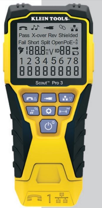 Klein Tools Scout Pro 3 Tester with Locator Remote Kit VDV501-852 and VDV50-1853 User Manual - Scout Pro 3 Tester with Locator Remote Kit VDV501-852