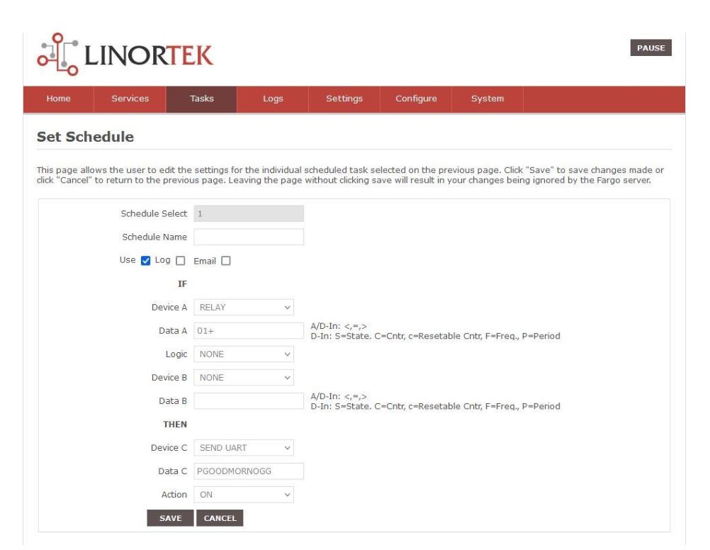 LINORTEK Netbell-NTG Networked Tone or Message Generator or Controller - Assigning Audio Tones to Relays