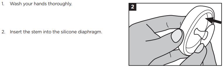 Lansinoh 50520 Manual Breast Pump Instruction Manual - HOW TO ASSEMBLE YOUR LANSINOH® MANUAL BREAST PUMP