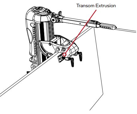MINN KOTA Vantage 80 Transom Mount Trolling Motor User Manual - MOTOR INSTALLATION