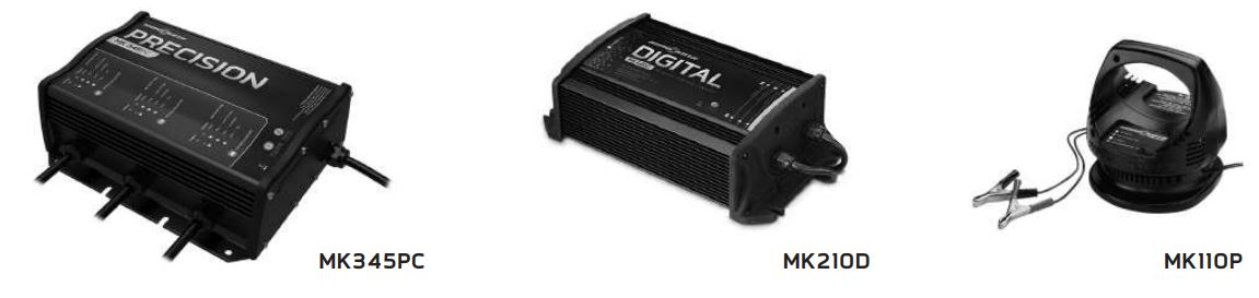 MINN KOTA Vantage 80 Transom Mount Trolling Motor User Manual - ON-BOARD & PORTABLE BATTERY CHARGERS