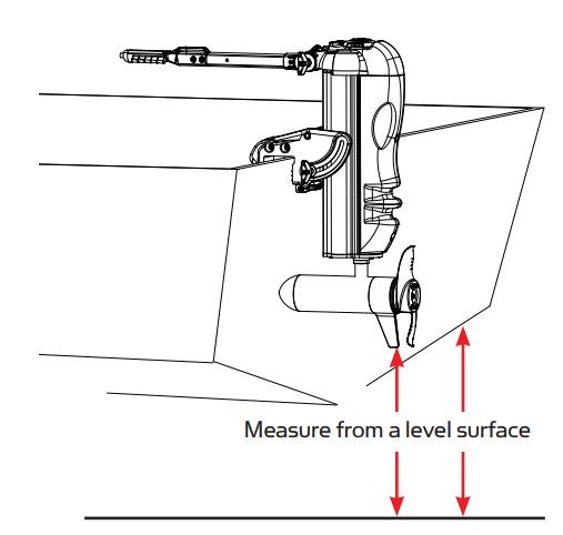 MINN KOTA Vantage 80 Transom Mount Trolling Motor User Manual - TRANSOM EXTRUSION INSTALLATION