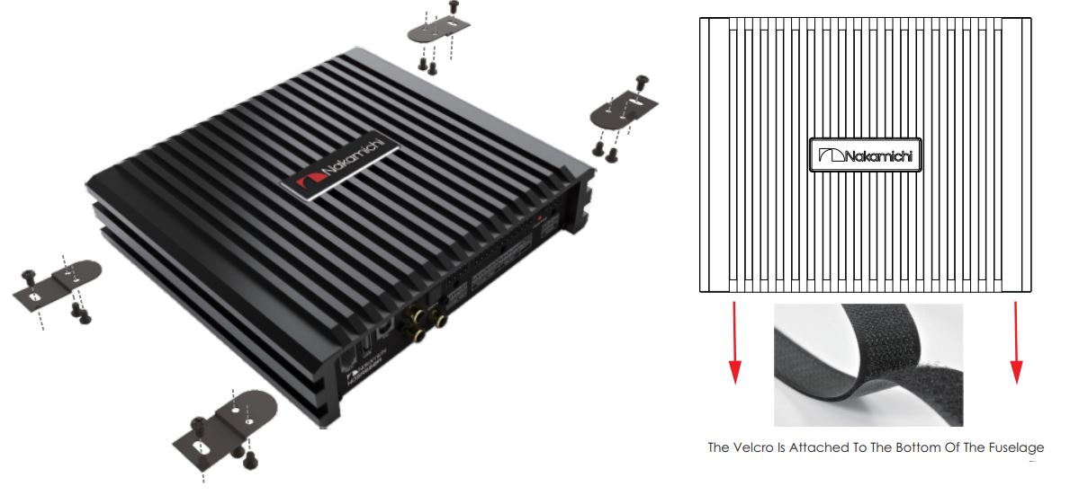 Nakamichi NDSR660A Digital Signal Processor User Manual - Installation Instructions