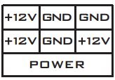 Nakamichi NDSR660A Digital Signal Processor User Manual - Power port