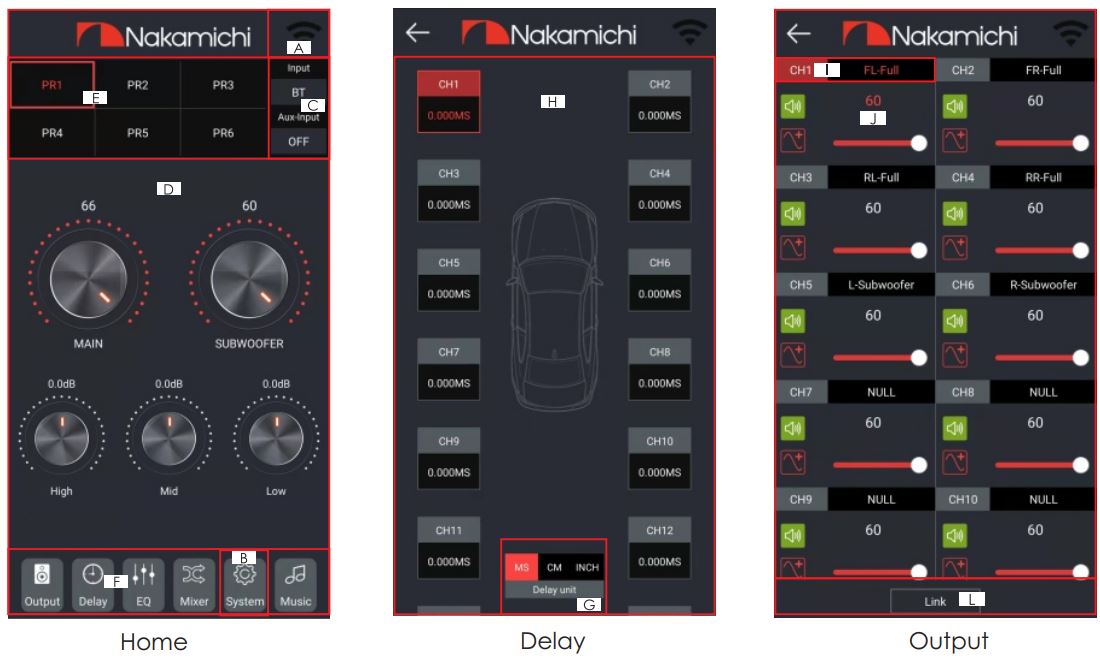 Nakamichi NDSR660A Digital Signal Processor User Manual - Smart-phone Software Operation Instruction