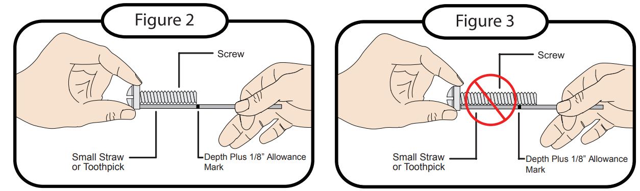 PREMIER MOUNTS P4263F Low Profile Mount for Flat Panels Installation Guide - Fig 2,3