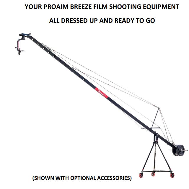 PROAIM P-W5P-BRZ Breeze Film Shooting Equipment Instruction Manual - INSTALLING WEIGHT BAR