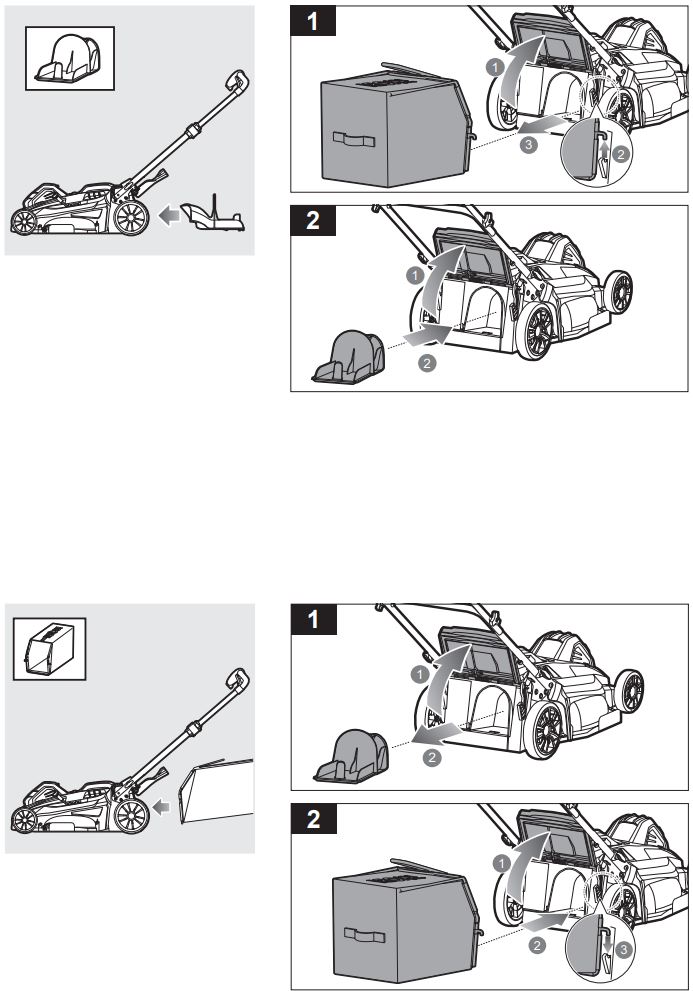 RYOBI RLM36X46HPG Battery Lawn Mower Instruction Manual - Fig 5