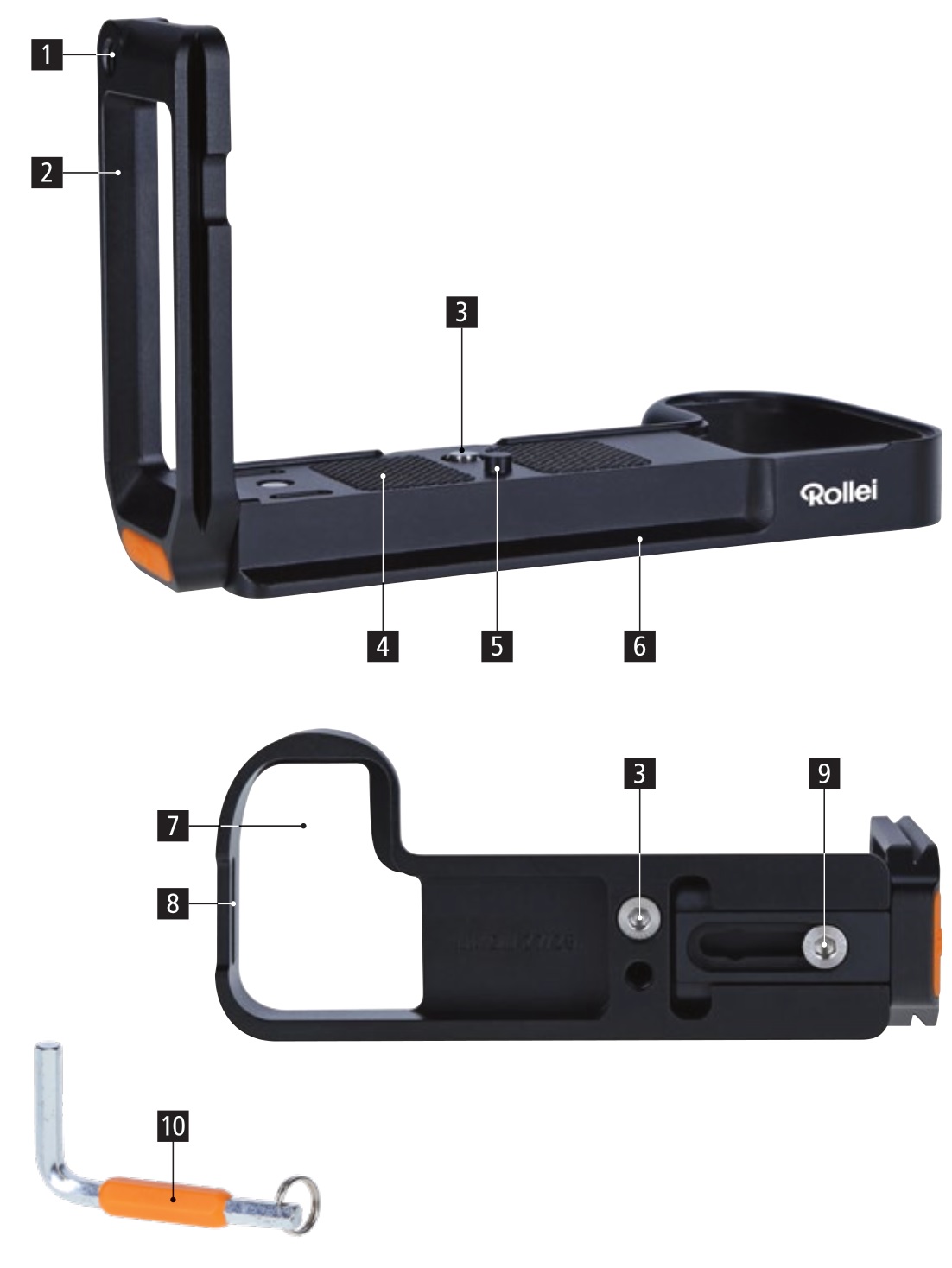 Rollei Nikon Z6 L-Bracket - Rollei L-bracket