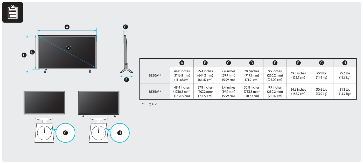 SAMSUNG BN68-12304K-00 Smart LED Display - product list
