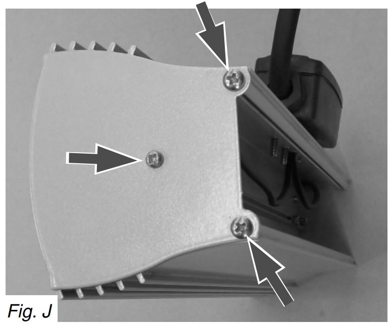 Solaira Cosy SCOSY15120-C and SCOSY15240-C Weatherproof Infrared Heaters User Manual - Stand the heater on its open end and remove the other end plate