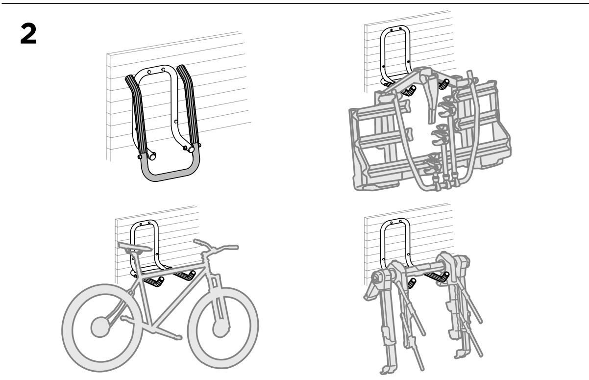 THULE 9771 Wall hanger User Manual - How ot use