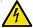 electric voltage icon