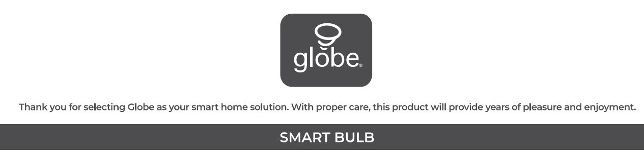 globe electric 50035 Smart Bulb Instruction Manual