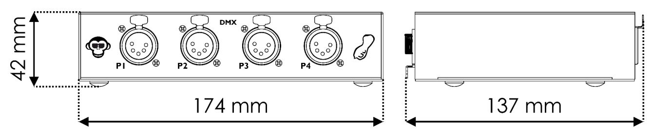 infinity INTELLIGENT LIGHT SHT55008 Peanut Box DMX-Interface - figure 04