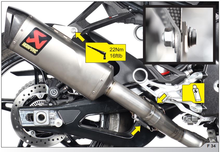 AkRAPOVIC Racing and Evolution Exhaust System for BMW S1000 R,RR - Figure 33