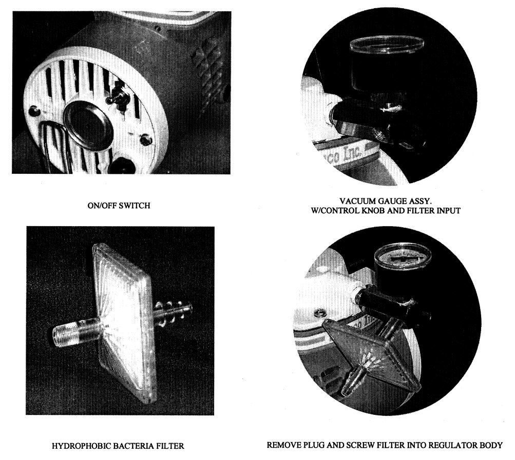 Allied S130 Healthcare Portable Aspirator User Manual - Set Up
