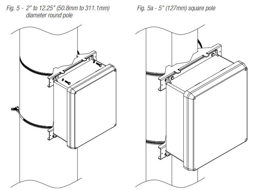 Altronix PMK1 Pole Mount Kits Installation Guide - Fig 5