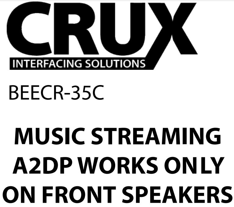 BEECR-35C Bluetooth® for Select Chrysler & Dodge Vehicles 2011-Up User Manual - BEECR-35C Bluetooth® for Select Chrysler & Dodge