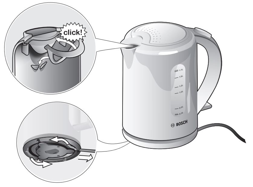 BOSCH TWK760 Kettle - overview
