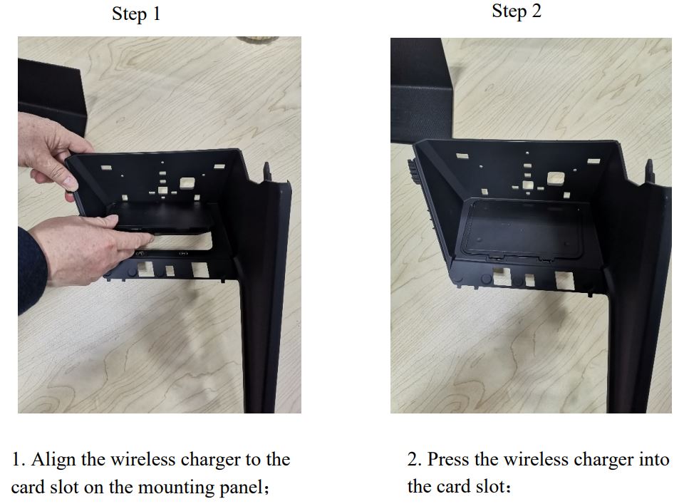 Bcs Automotive Interface Solutions WPC003-5 5W Wireless Charging Module TX Controller User Manual - How to install