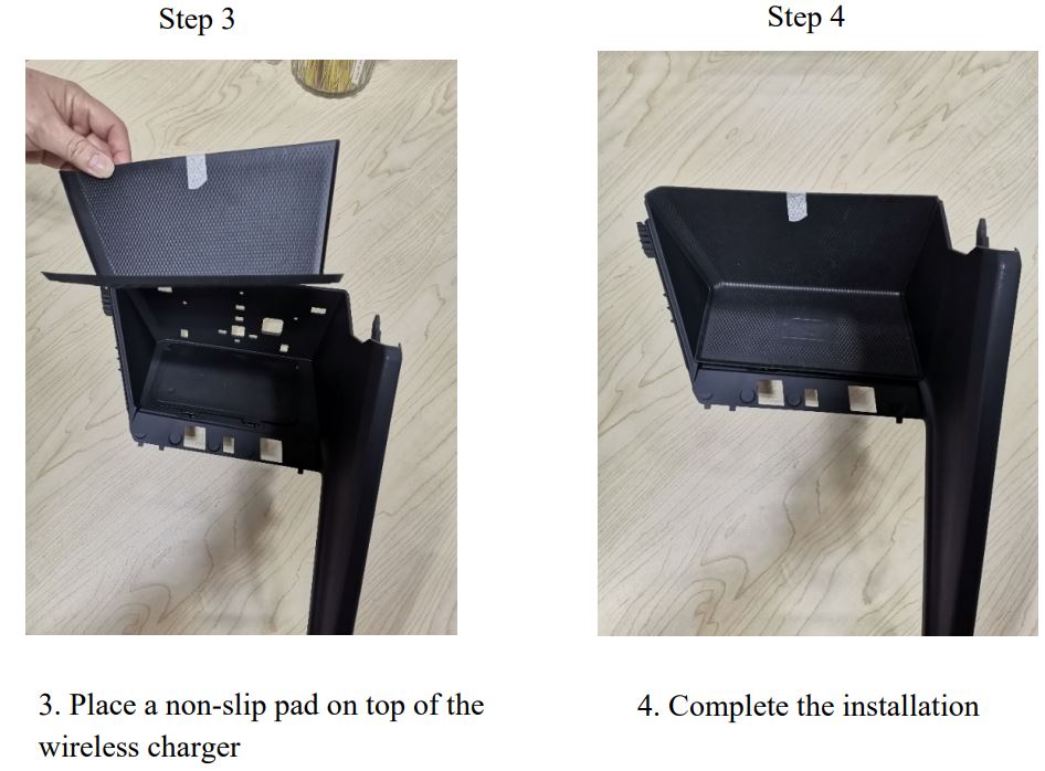 Bcs Automotive Interface Solutions WPC003-5 5W Wireless Charging Module TX Controller User Manual - How to install