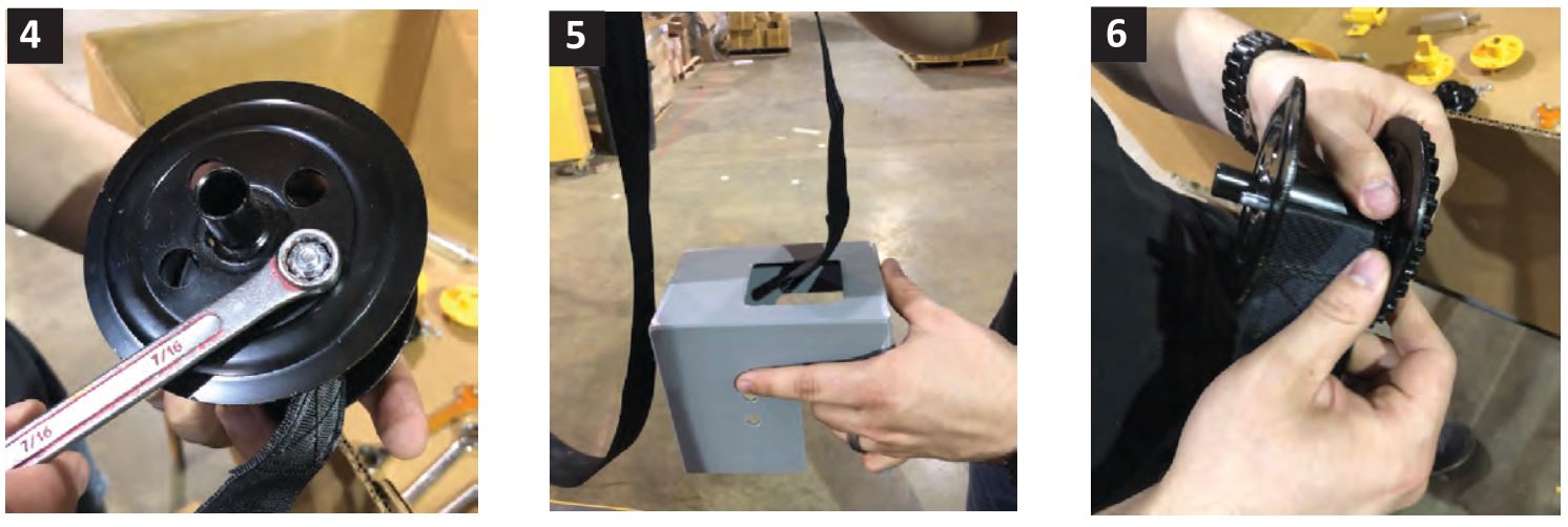 CABINETIZER 1013 Cabinet Lift Drill - figure 4-6