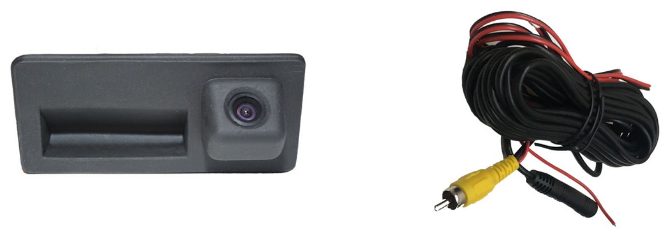 CAD-05T AudiVW 2009-2017 Trunk Replacement Handle Camera User Manual - PARTS INCLUDED