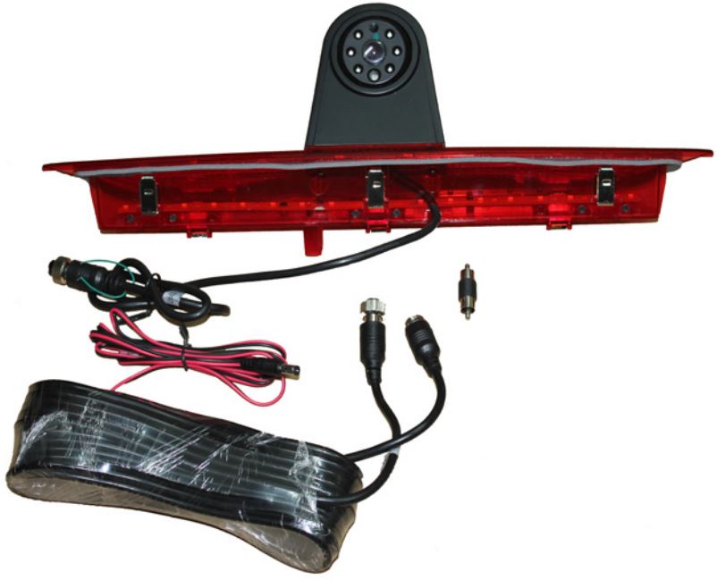 CFD-05VY Third Brake Light Camera with 13” Sony CCD Sensor for Ford Transit Full Size Vans 2014 - 2015 User Manual - PARTS INCLUDED