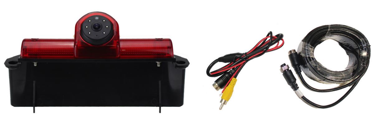 CGM-03EY Third Brake Light Camera with 13” Sony CCD Sensor for Select Chevrolet Express & GMC Savana Vans User Manual - PARTS INCLUDED