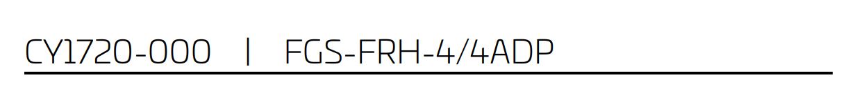 COMMSCOPE CY1720-000 FiberGuide to Lightrax Adapter Kit User Guide
