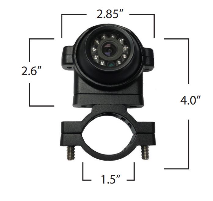 CTM-TM2 Commercial Grade Tube Mount Camera with 13” Sony CCD Sensor and IR LEDs User Manual - PRODUCT SPECIFICATIONS