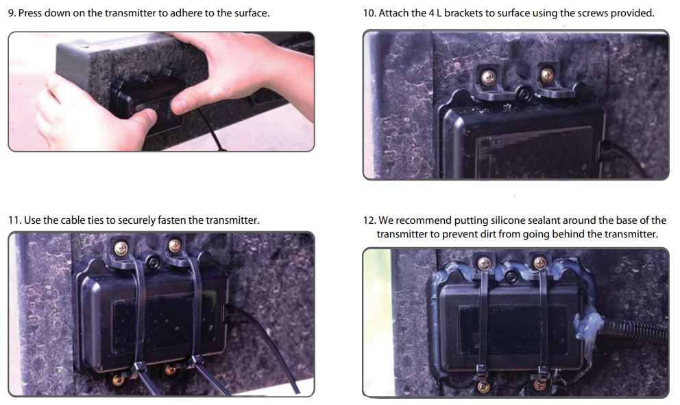 CTR-01Q Universal Wireless Truck Camera User Manual - INSTALLATION INSTRUCTIONS