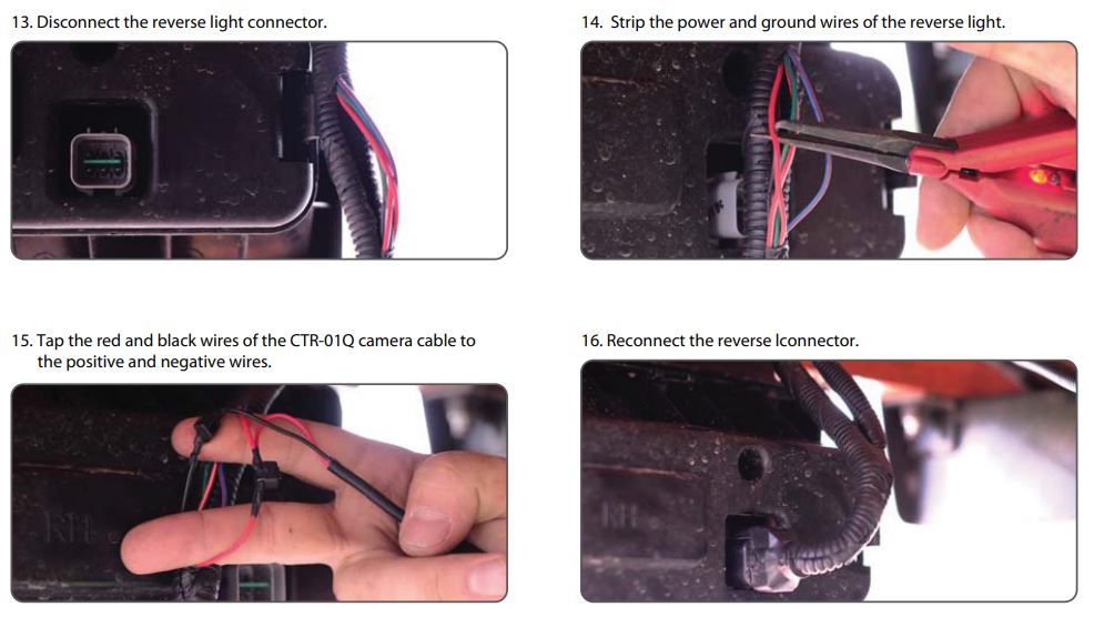 CTR-01Q Universal Wireless Truck Camera User Manual - INSTALLATION INSTRUCTIONS