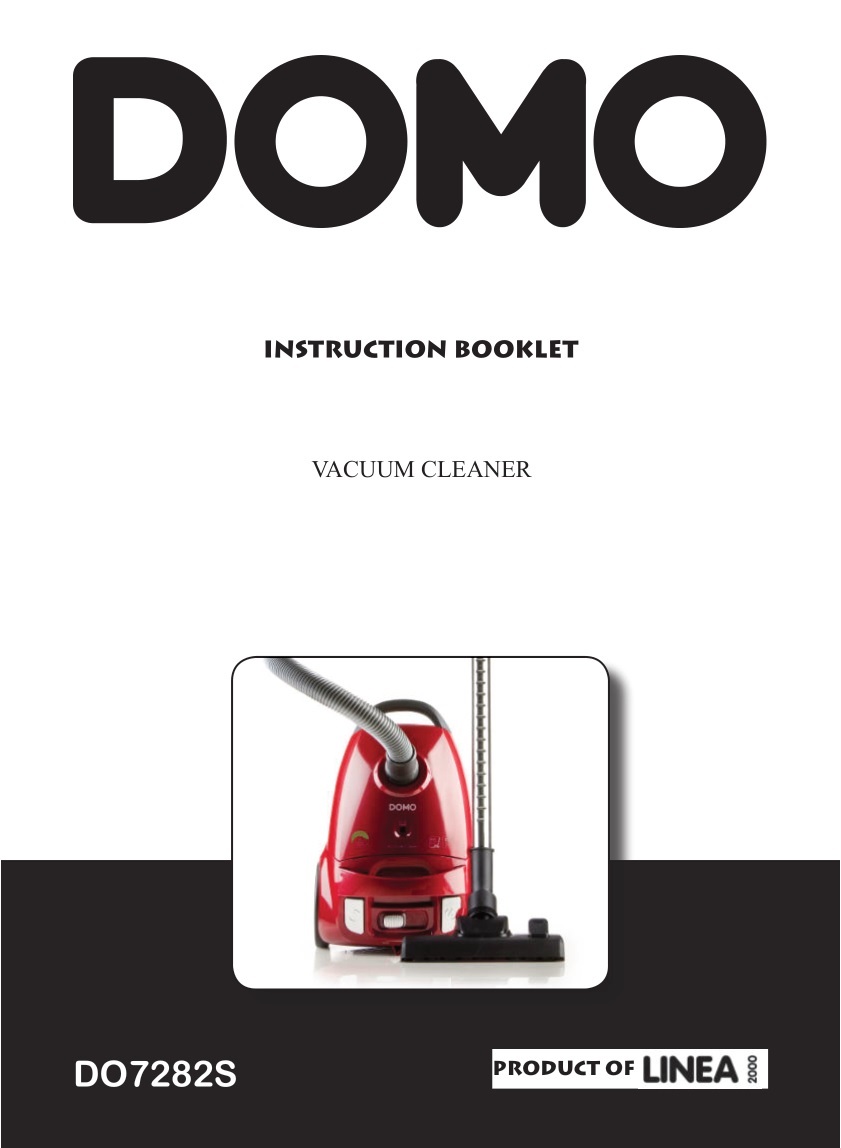 DOMO DO7282S Vacuum Cleaner Instructions