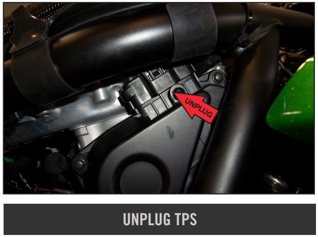 DYNOJET 2018-2022 Kawasaki Ninja H2 SX Power Commander 6 Installation Guide - UNPLUG TPS